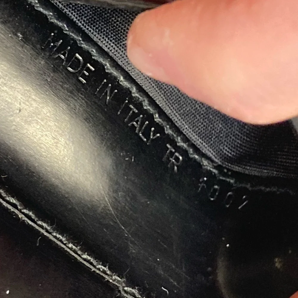 Christian Dior black leather mens wallet